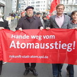 Thierse bei Anti-Atom-Kette